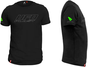 Ufo plast t-shirt leisure shirt ufo black gr. xl
