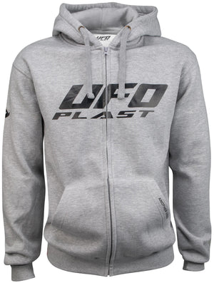 Ufo plast jacke hoodie sweatshirt ufo grey gr. m