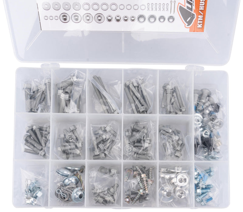 Load image into Gallery viewer, Ufo plast bouten-set offroad screws set ufo ktm husqvarna husaberg
