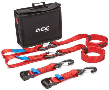 Acebikes zurrgurtsatz cam buckle premium lashing strap set acebike cam buckle premium
