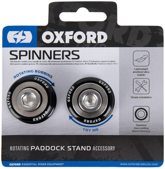 Oxford prismabussen spinners adapter f. v-mount m8 x 1.00mm bw