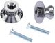 Bike-lift prismabuchsen adapter f. v-mount 10 mm titanium
