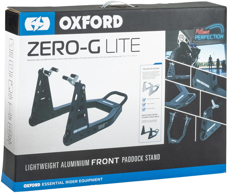 Load image into Gallery viewer, Oxford montageständer zero-g-lite assembly test. zer lite front black
