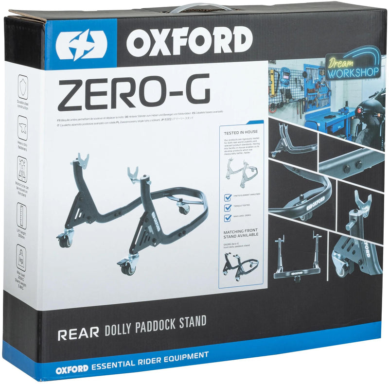 Load image into Gallery viewer, Oxford montageständer zero-g-dolly assembly test. zer back black
