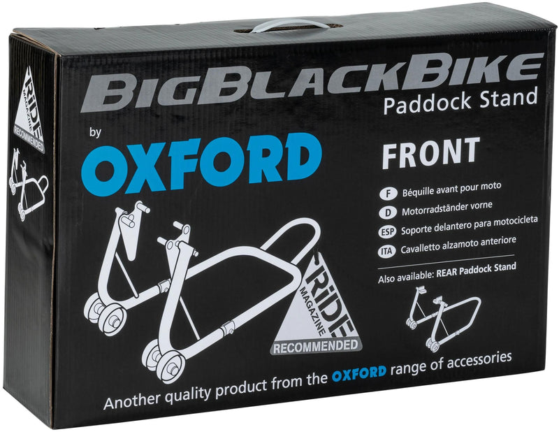 Load image into Gallery viewer, Oxford montageständer big black bike montagest. big black front black
