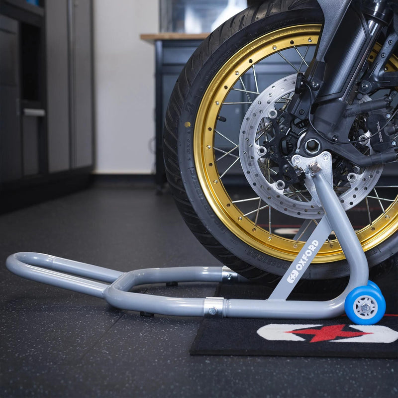 Load image into Gallery viewer, Oxford montageständer premium front paddock stand montagest. premium front silver
