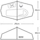 Oxford zelt camping tent ox845