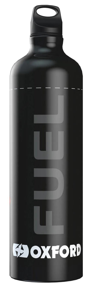 Oxford brandstoffles gasoline bottle black 1.5l logo