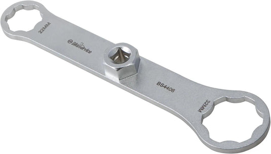 Bikeservice gabelkappenschlüssel schl fork cap bst 22x32mm 6knt