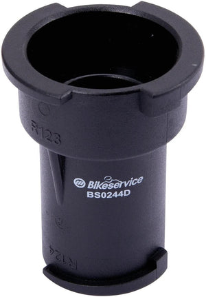 Bikeservice verbindungsstutzen connecting nozzle bst f radiator cap black