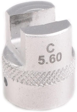 Bikeservice adapter adapter bst aluminum 5.6mm f bs5502