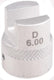Bikeservice adapter adapter bst aluminum 6mm f bs5502