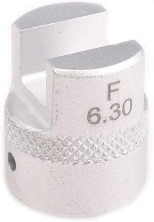 Bikeservice adapter adapter bst aluminum 6.3mm f bs5502