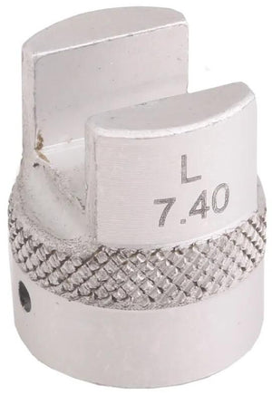 Bikeservice adapter adapter bst aluminum 7.4mm f bs5502