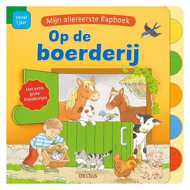 Deltas mijn allereerste flapboek - boerderij