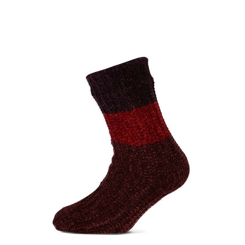 Afbeelding laden in galerijviewer, Producten homesocks basset chenille colourblock assortiment 30 paar
