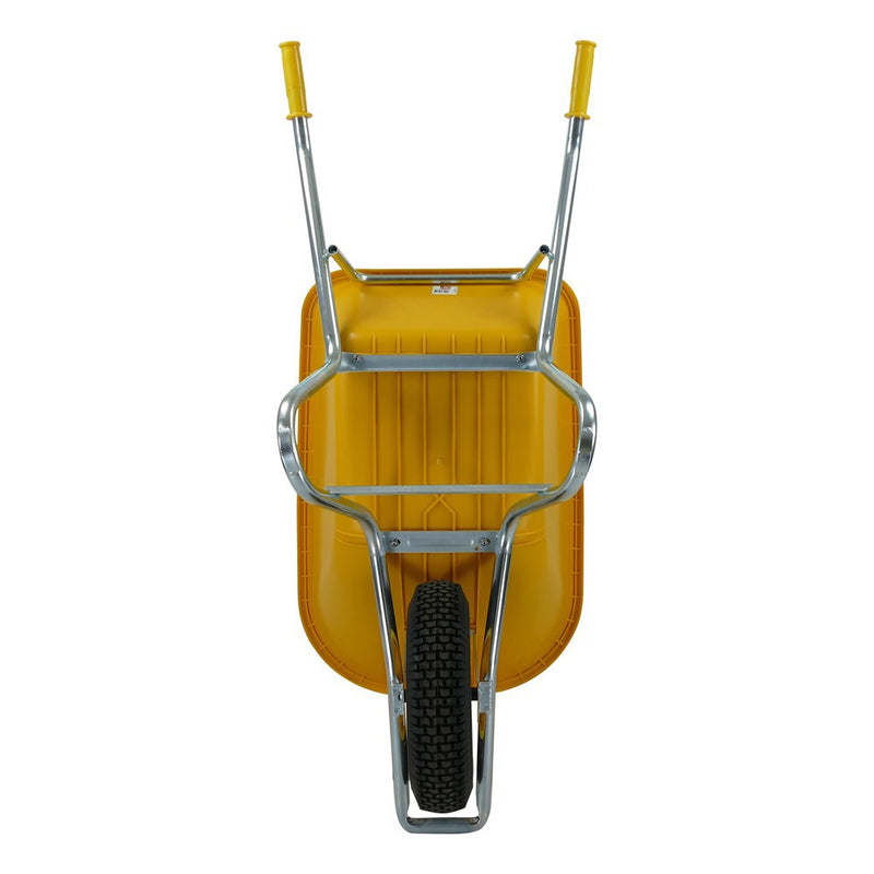 ギャラリービューアに画像をロードする, Fort producten kruiwagen 100l geel type pe100
