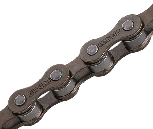 Km c s1 fietsketting 1 2x1 8 112 schakels brown