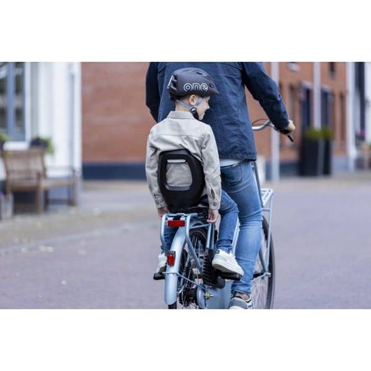 Bobike kinderzitje achter one junior zwart - mik-hd