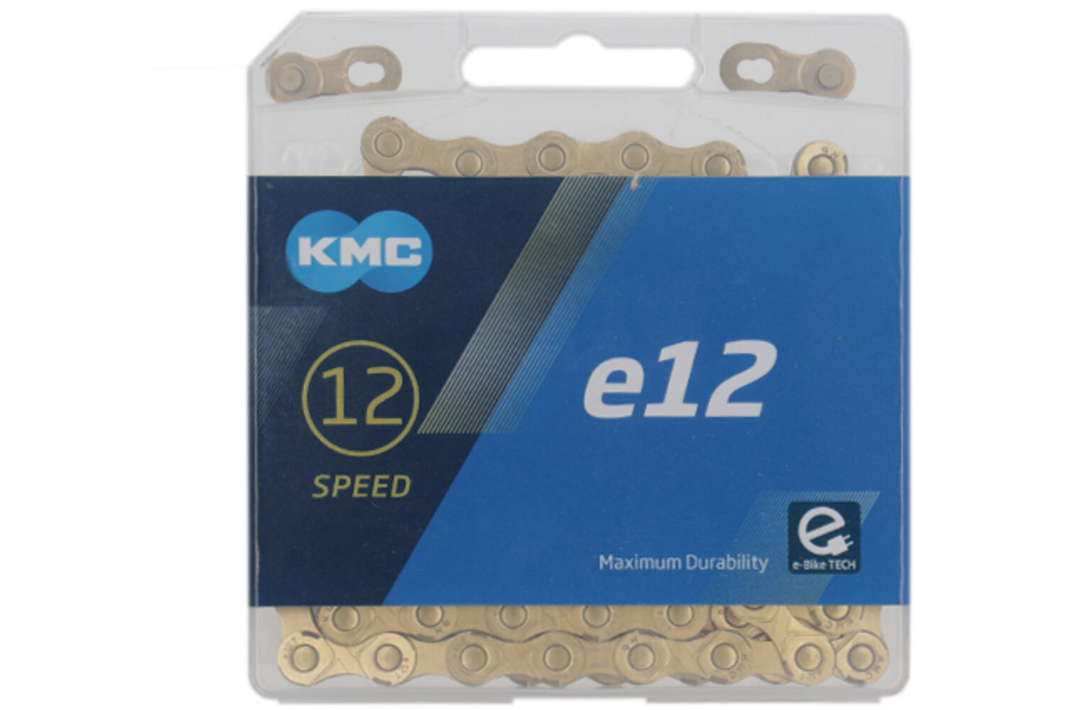 KMC ketting E12 Ti-N gold 130s