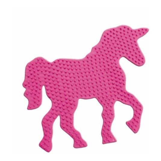 Ses strijkkralen bord fantasie paard