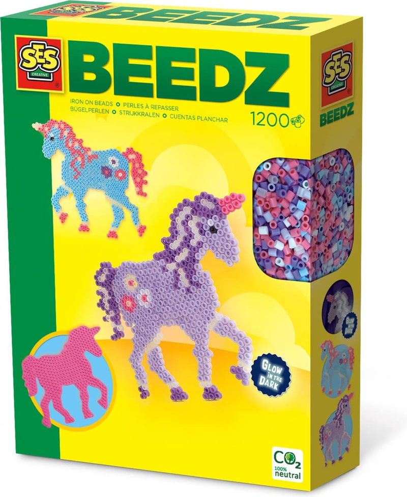 Afbeelding laden in galerijviewer, Ses beedz strijkkralen fantasy paard
