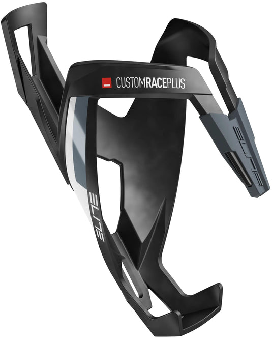 Elite trinkflaschenhalter custom race plus bottle cage cu.race plus bl.matt white