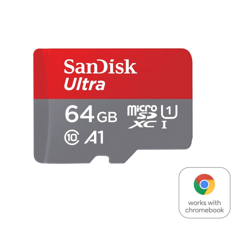 Load image into Gallery viewer, Sandisk Sandisk MicroSDXC Ultra Android 64GB 140MB s CL10 Chromebook
