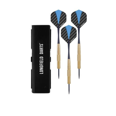 Longfield darts brass 22 gram in etui 3 stuks
