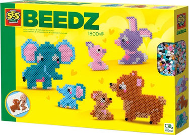 Ses beedz - strijkkralen familiedieren