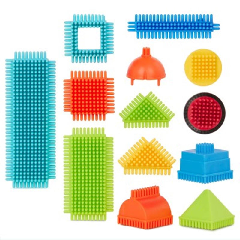 Cargue la imagen en el visor de la galería, Bristle blocks emmer met 50 stuks
