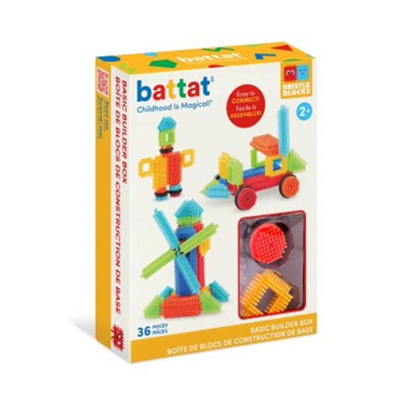Afbeelding laden in galerijviewer, Bristle blocks 36 ass (in doos). 2+
