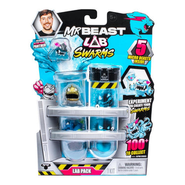 Moose toys mrbeast lab swarms lab 5-pack - experimenteer en creëer 5 swarms microbeesten