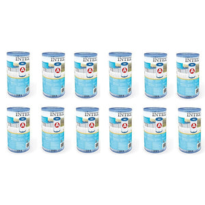Intex 29000 filter cartridge type a 12 stuks voor zwembad 244 305 366 cm