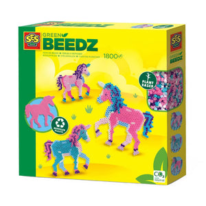 Ses green beedz - strijkkralenset unicorn