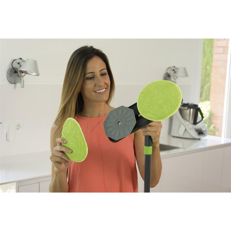 Load image into Gallery viewer, Starlyf elektrische mop zwart groen
