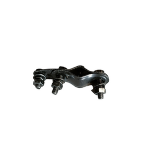 Bofix dynamohaak zwart incl bouten en moeren