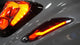 Level10 raw-set achter led smoke | vespa sprint primavera