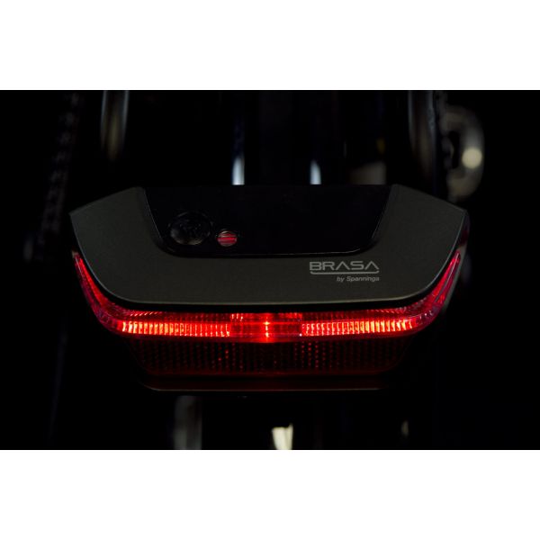 Afbeelding laden in galerijviewer, Spanninga dragerachterlicht brasa e-bike 6-12 volt (80 mm montage)

