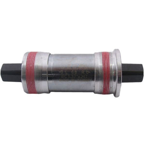 Edge vierkante trapas 113mm bsa 68mm met aluminium cups - zilver