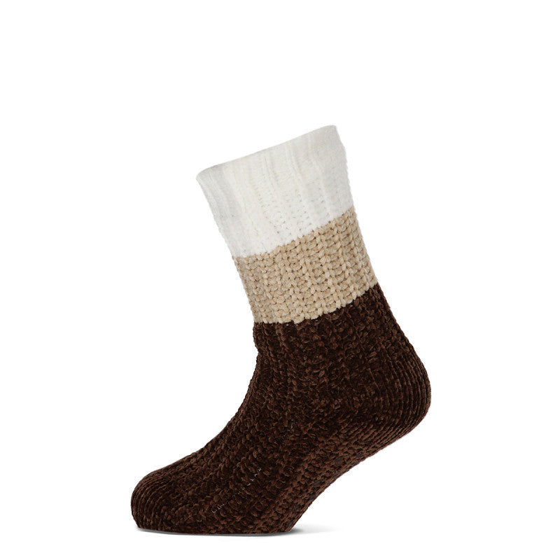 Afbeelding laden in galerijviewer, Producten homesocks basset chenille colourblock assortiment 30 paar
