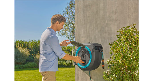 Gardena producten wandslangenbox powerroll xxl p4a set