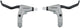 Shimano remgreep alivio bl-t4000 br.lever shim. alivio pair 2-f sil.w.cab.+sle.