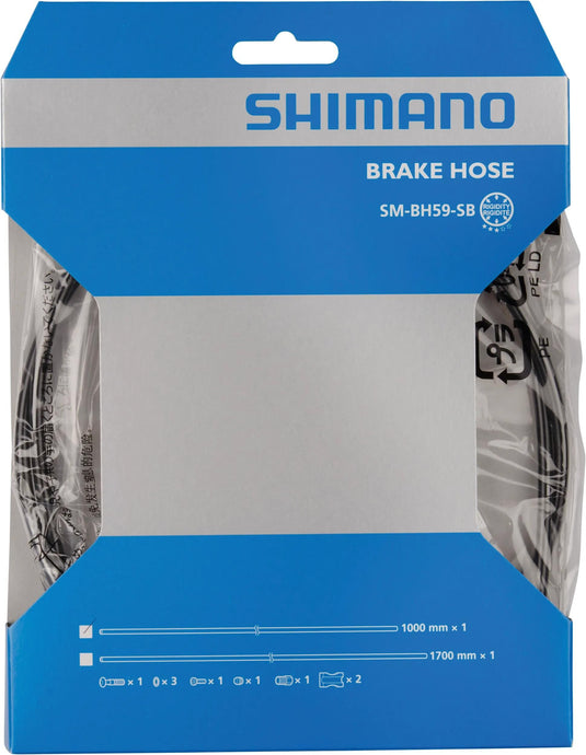 Shimano bremsleitung sm-bh59 br.line shim.sm-bh59 1000mm black