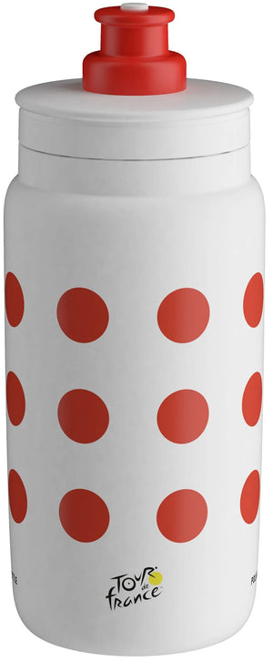 Elite trinkflasche fly tour de france trinkfl. fly tour d e france red polka 550ml