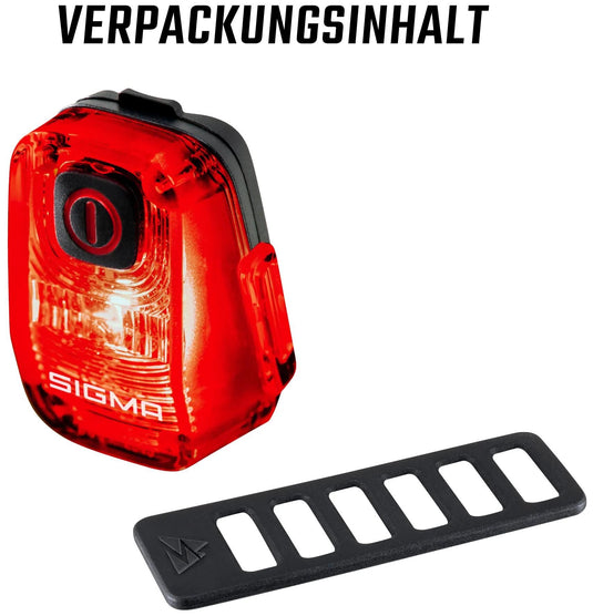 Sigma sport rücklicht nyte 10 sigma battery rear light nyte 10