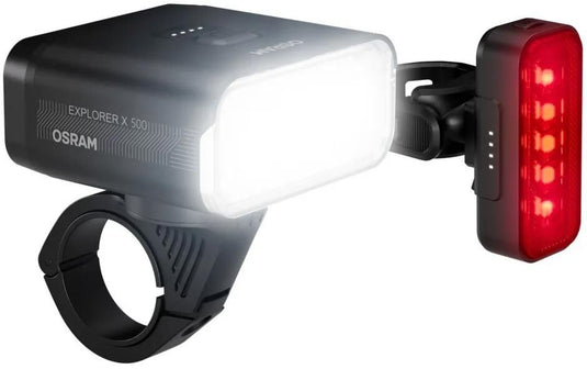 Osram lichtset leds bike explorer x 500 set rechargeable headli ledsbike explorer x 500