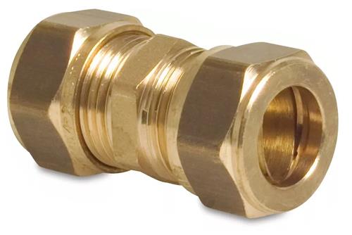 Bonfix rechte koppeling 12x12mm knel | 5 stuks