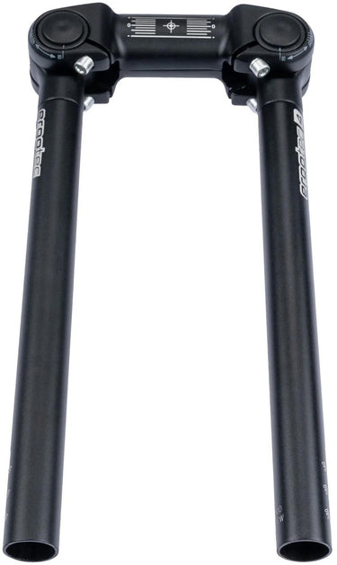 Ergotec stuur ahs superlight 31,8 verstelbaar zwart