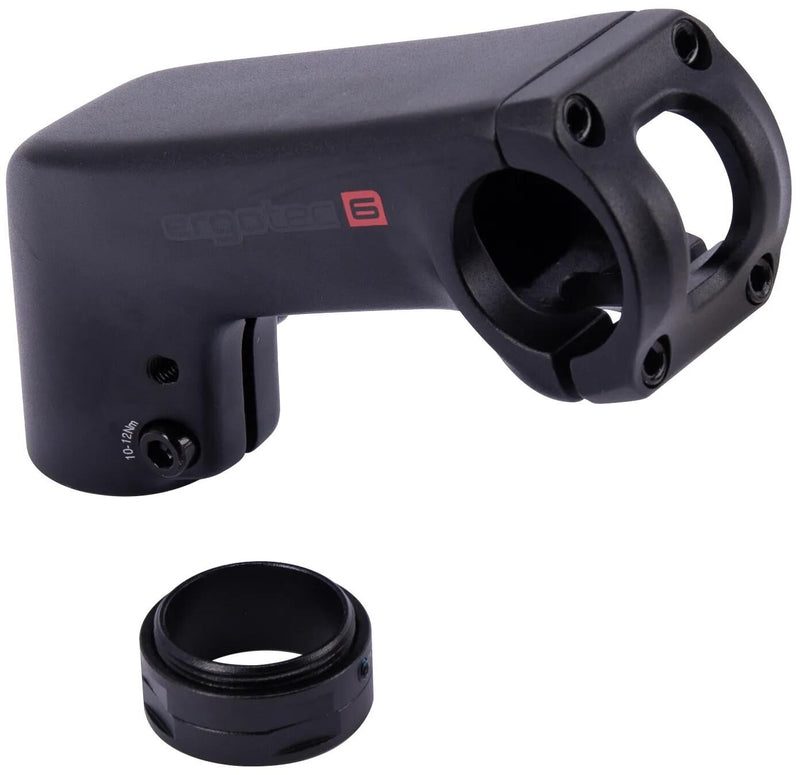 Load image into Gallery viewer, Ergotec stuurpen Ahead Barracuda i 31.8 90 zwart
